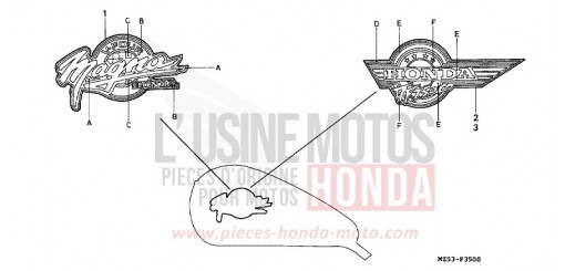 MARQUE (1) VF750CV de 1997
